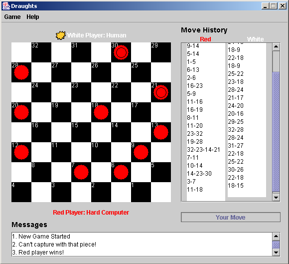 [IMAGE: Draughts screenshot.]