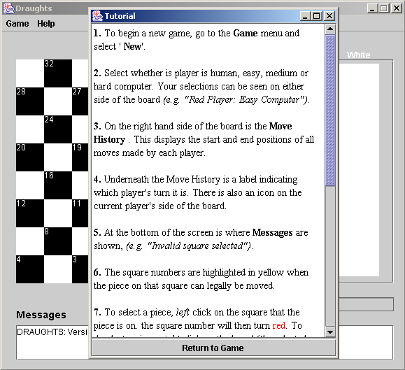 [IMAGE: Draughts screenshot.]