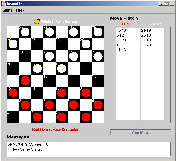 [IMAGE: Draughts screenshot.]